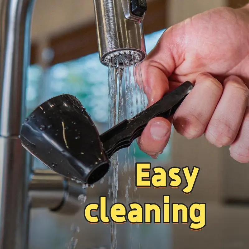 Protein Powder Sliding Spoon High Quality Funnel for Pre Workout Creatine Powder Formula BPA Free Plastic Kitchen Utensil Perfect Gift for Fitness and Cooking