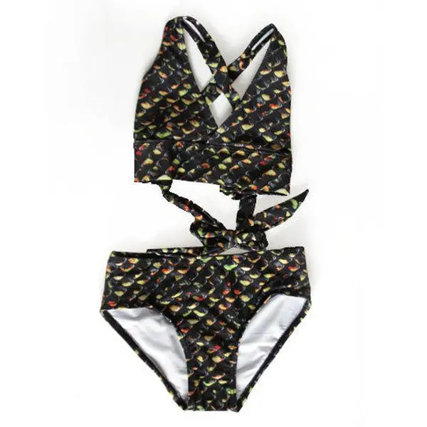 Sea Monster Mermaid Bikini Set