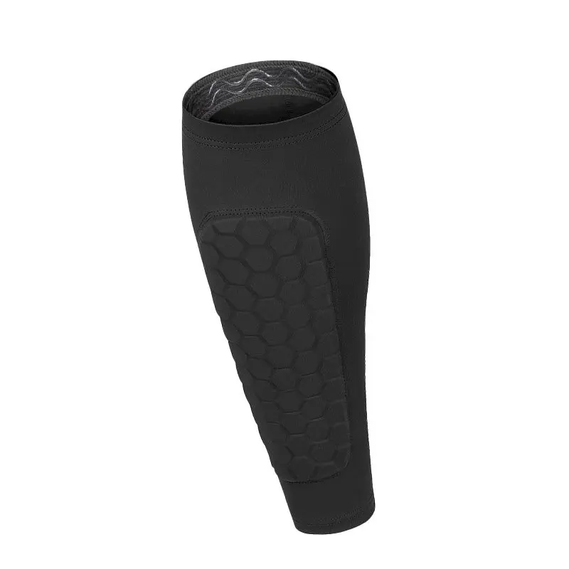 Youth honeycomb anti-collision calf guards football basketball running outdoor sports leg guards sock covers breathable shin guards leg guards