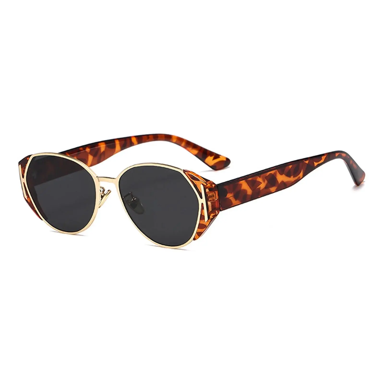 Cat-Eye Sunglasses for Women, Lightweight 50s Style Tortoiseshell Frame with Gold Trim, Polarized UV400 Lenses for an Instant Face Lift, Polarized Sunglasses, 50S Style Women's Sunglasses