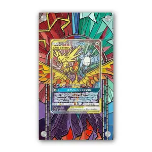 Trio Legendary Moltres & Zapdos & Articuno GX SM210 - Exclusive Pokémon Extended Artwork Display Case