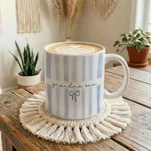 [Sale off up to 50%] Personalized Grandma Mug, Custom Grandma Name Baby Announcement Gift for New Grandmother, 11oz & 15oz ceramic mug