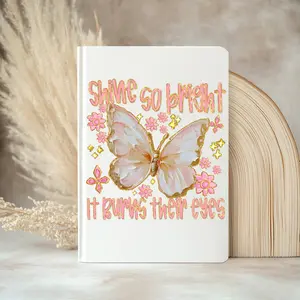 UV DTF Journal Cover-  Shine So Bright