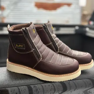 Zapato Double cierre cafe