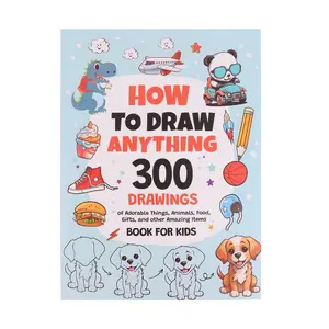 How to Draw Anything Art Creation Workbook, Beginner Sketching Learning Book, Non-Disposable Creative Guide for Artists