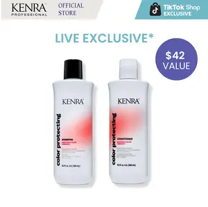 Kenra Color Protecting Bundle: Color Protecting Shampoo+Conditioner | Color Safe | Maintain Over 95% Color Vibrancy Through 40 Washes | Enhances Shine | pH-balancing System | Color Maintenance | Maintain 95% Color Vibrancy