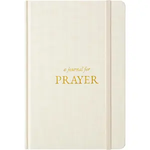 Prayer Journal for Women and Men, 8.4"X5.7", 80 Sheets, Light Beige, Bible Journal for Women, Prayer Journal for Woman, Christian Journals for Women Pen