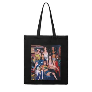 Yartlab Katseye Print Canvas Tote Bag Casual Reusable Single Shoulder Daily Handbag for Fan valentines day gifts Katseye 2026
