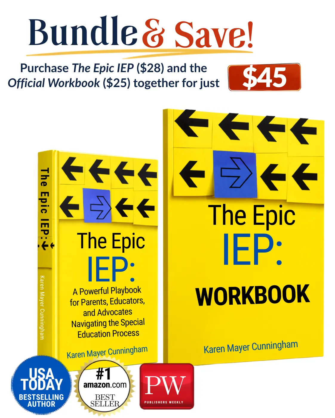 The Epic IEP Book and Workbook Bundle