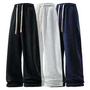 3PCS pants men sweatpants Men's Solid Thermal Lined Drawstring WaistPants,Casual Comfy Loose Fitting Trousers for Fall &Winter, Men's Bottoms for Daily Wear, Relaxed Fit, fleece sweatpants??school season??gift??