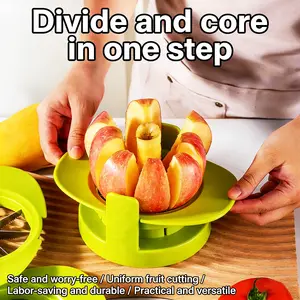 Stainless Steel Fruit Slicer Set, Apple Cutter Kit, Home Mango Core Remover, Tomato Cutting Tool, Fruit Vegetable Chopper