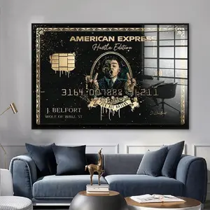 American Express Wall Street Wolf Classic Graffiti Movie Poster