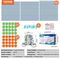 120 PCS【 No Night Light】