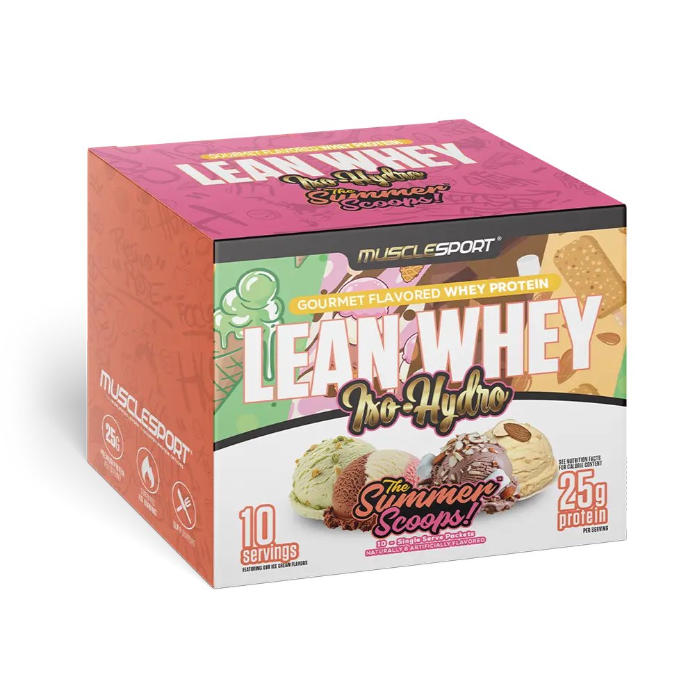 Lean Whey Iso Hydro Variety Box - 10 Packets