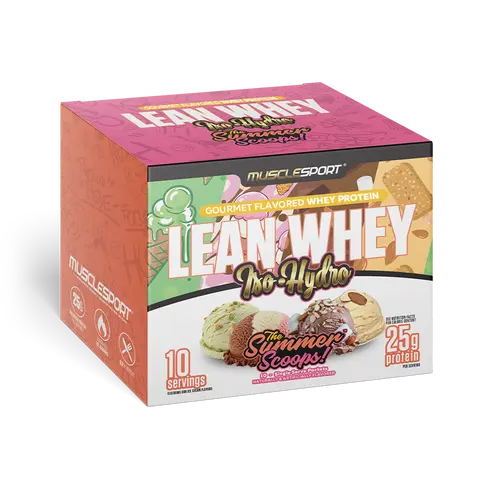 Lean Whey Iso Hydro Variety Box - 10 Packets