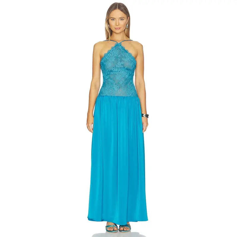 sandro audrey embroidered cotton lace dress Sandro main image 1