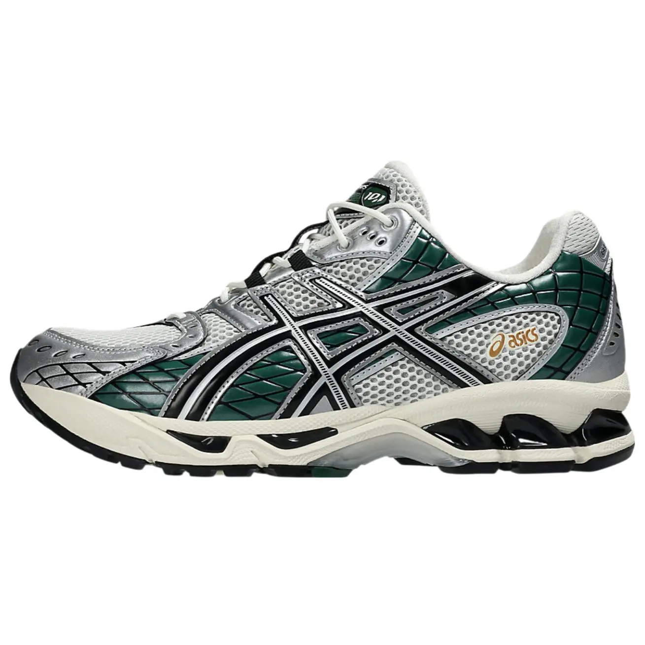 ASICS GEL-Nimbus 10.1 Low-Top Running Shoes for Men and Women - Comfortable, Durable, and Versatile in Black and Silver Trending Shoes, House White Official Shoes to Get / Maison Mihara
