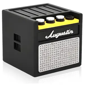 Mini Guitar Amplifier Pick Holder Organizer, Personalized 3D Printed Guitar Picks Stand, Music Lover Gift, Valentine's Day Present