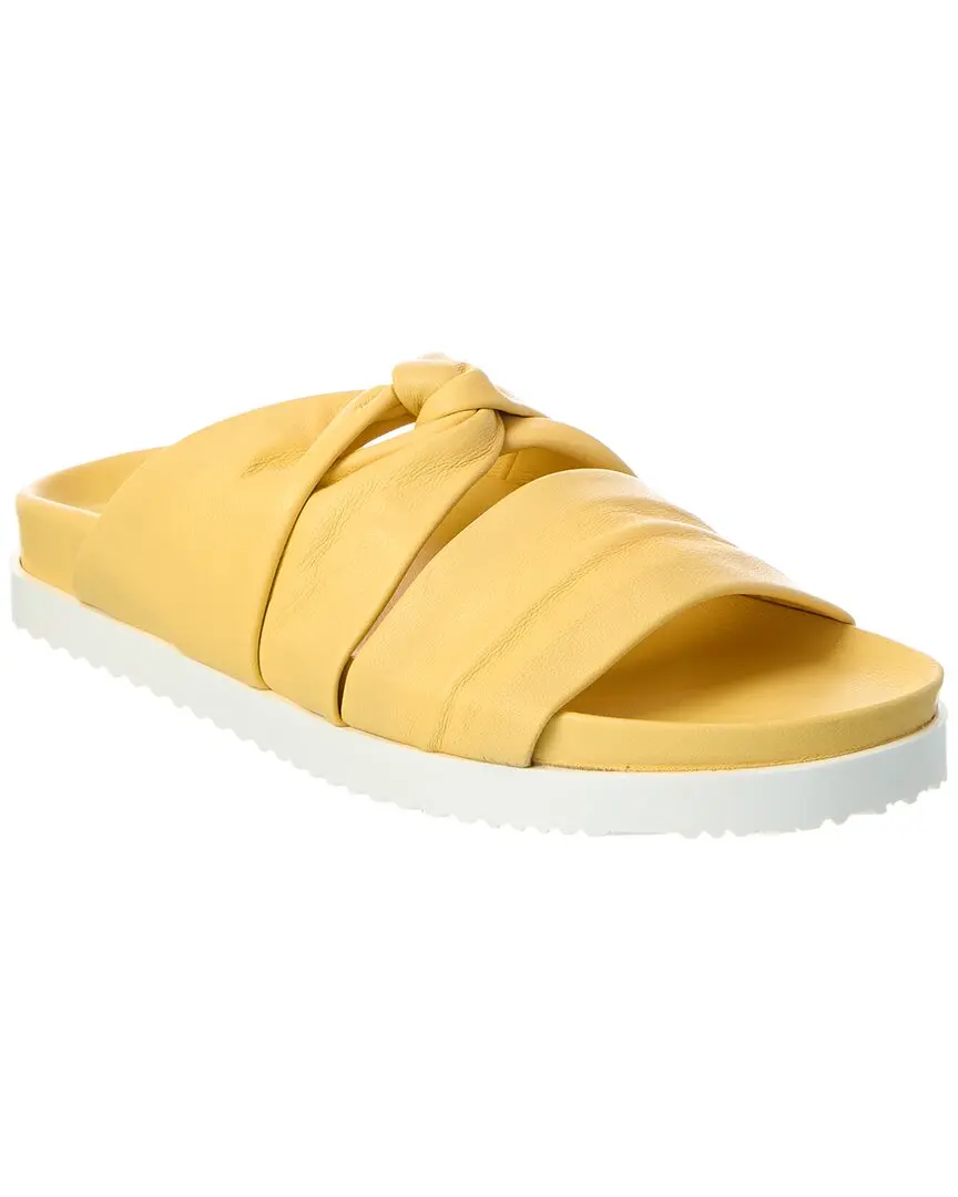 3.1 Phillip Lim Twisted Leather Pool Slide 3.1 Phillip Lim Twisted Leather Pool Slide
