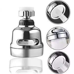 360 Degree Rotating Faucet Movable Kitchen Tap Head Water Saving Nozzle Sprayer