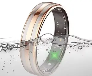 New 6.3mm Thin Smart Ring Health Monitor Smartring Outdoor Waterproof Ring Heart Rate Body Temperature Monitoring Sports rings