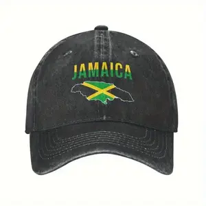 Jamaica Flag Baseball Cap Men Women Casual Hat Street Hip Hop Duckbill Cap