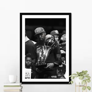 Kevin Durant Poster, Basketball Poster, Gift For Him, Motivational Sport Poster ( Unframed - Print Only )