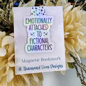 Magnetic Bookmark Emotionally  Attached to Fictional Characters