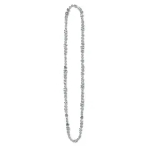 12 PACK New Years Silver Beads Bulk 6701D