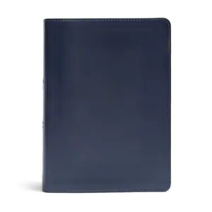 CSB She Reads Truth Bible, Navy LeatherTouch, Black Letter, Full-Color Design, Wide Margins, Notetaking Space, Devotionals, Reading Plans, Easy-to-Read Bible Serif Type