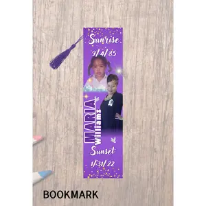 Memorial Bookmarks - Set of 5