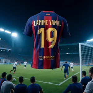 Men's Summer #19 Yamal Style Soccer Jersey Men Women | Breathable Football Shirt Lightweight Sports Tee tops