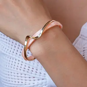 Double-layer open jade bracelet, geometric design, unique fashion jewelry, gift for her everyday wear, bracelet, women's bracelet, money bracelet, charm bracelet, women's accessories, birthday gift, nomination bracelet