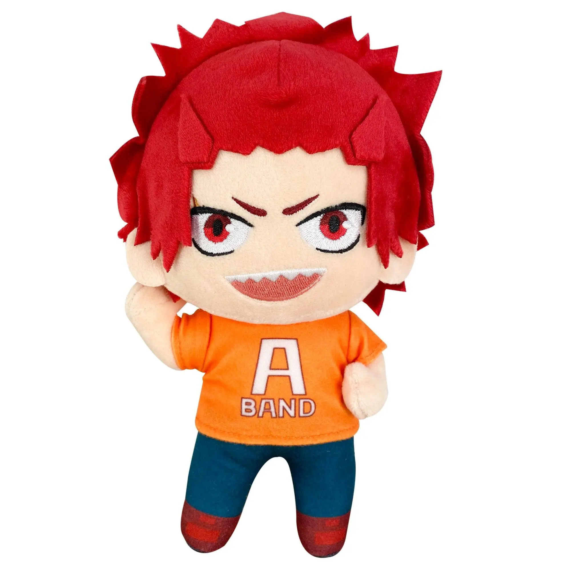 My Hero Academia S4 - Eijiro Kirishima (A Band Ver) Plush 8"H