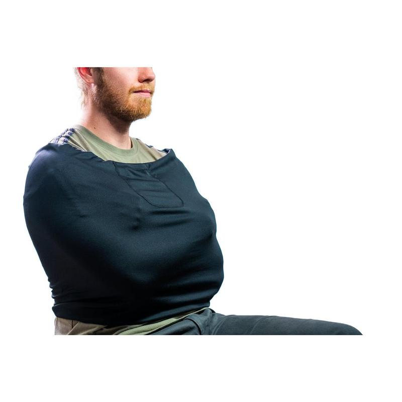 Armbie - Dual Arm Support Wrap; Use On Plane, Train, Bus; While Reading or Relaxing; At Dentist Office, Salon; Deep Compression Characteristics; Weighted Vest without the Weights; Personal Comfort; Wherever You Roam - Armbie's Got You Covered