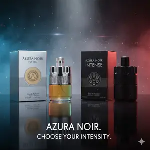 Bundle Cologne Deal - Azura Noir Set - EDP 3.4oz Each - Men's Fragrance