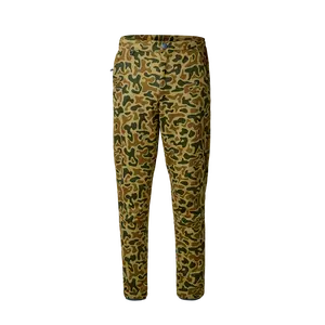 Outbound Wader-Jogger Pants in Mossy Oak Bottomland All Seasons Durable Polyester Microfleece Lycra Binding Secure Fit