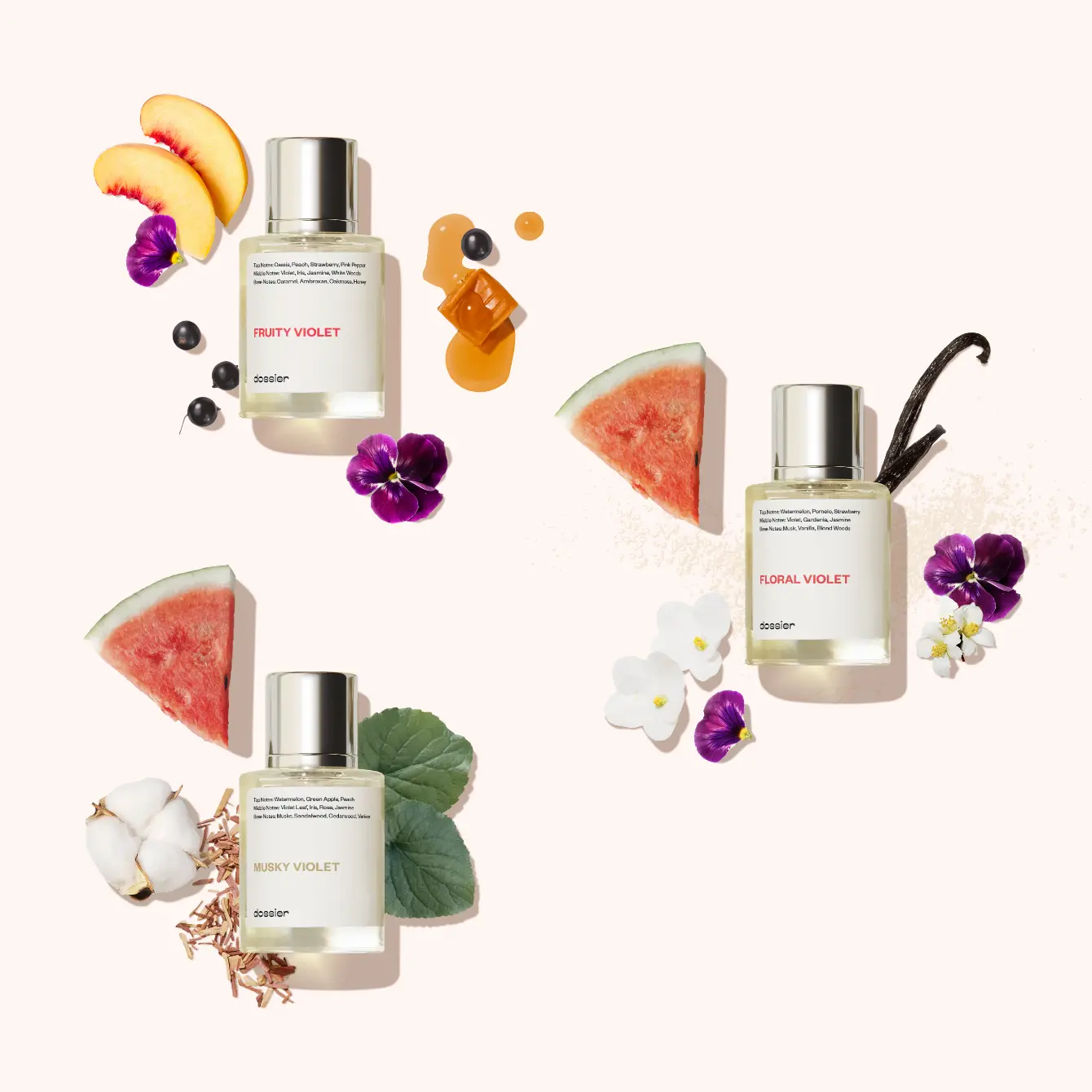 Violet Bundle Eau de Parfum - Fruity, Floral & Musky - TikTok Shop