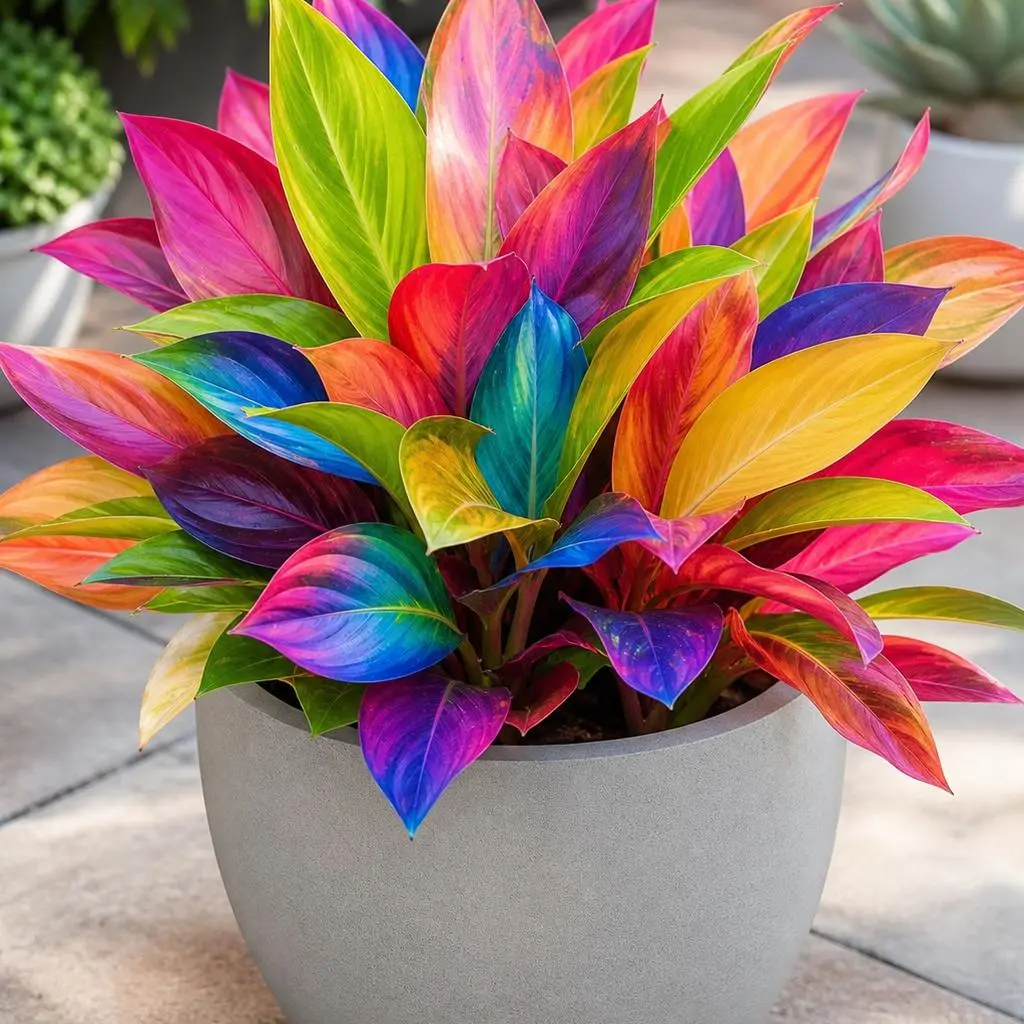 800PCS Rainbow Hosta Seeds Low-Maintenance Perennial for Busy Gardeners