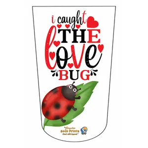 Amputee Sock "Lady Bug V3",Stump Sock, Prosthetic Limb Sock