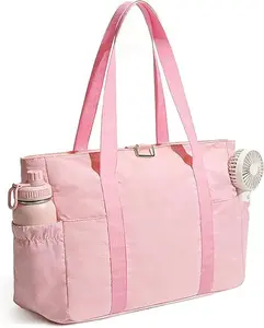 Women’s Tote Bag – 26L Large Capacity Work & Travel Bag with Zipper, Lightweight Everyday Tote for Gym, Office & Daily Use