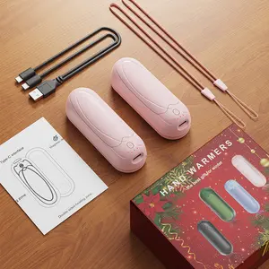 7000mAh Rechargeable Hand Warmers, Electric Portable Pocket Heater with 3 Levels Warmth, Fast charging with long-lasting battery life,2 in 1 Magnetic Hand Warmer, Great Gift for Christmas Outdoors, Hunting, Golf, Camping