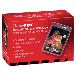 Ultra PRO Semi Rigid 1/2" Lip Tall Sleeves 200ct