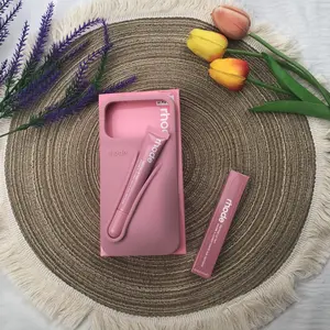 Rhode Lip Case Style Phone Case for iPhone 17 16 15 14 13 Shockproof Silicone Cover with Cosmetic Holder Trendy TikTok Case
