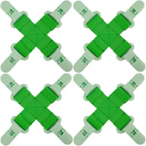 4 count Bed Sheet Detangler Reduces Laundry Tangles,Keep Bed Sheets/Duvet Covers/Blankets from Tangling,Twisting, and Balling in Washer and Dryer, Saves Time and No  to Fabric