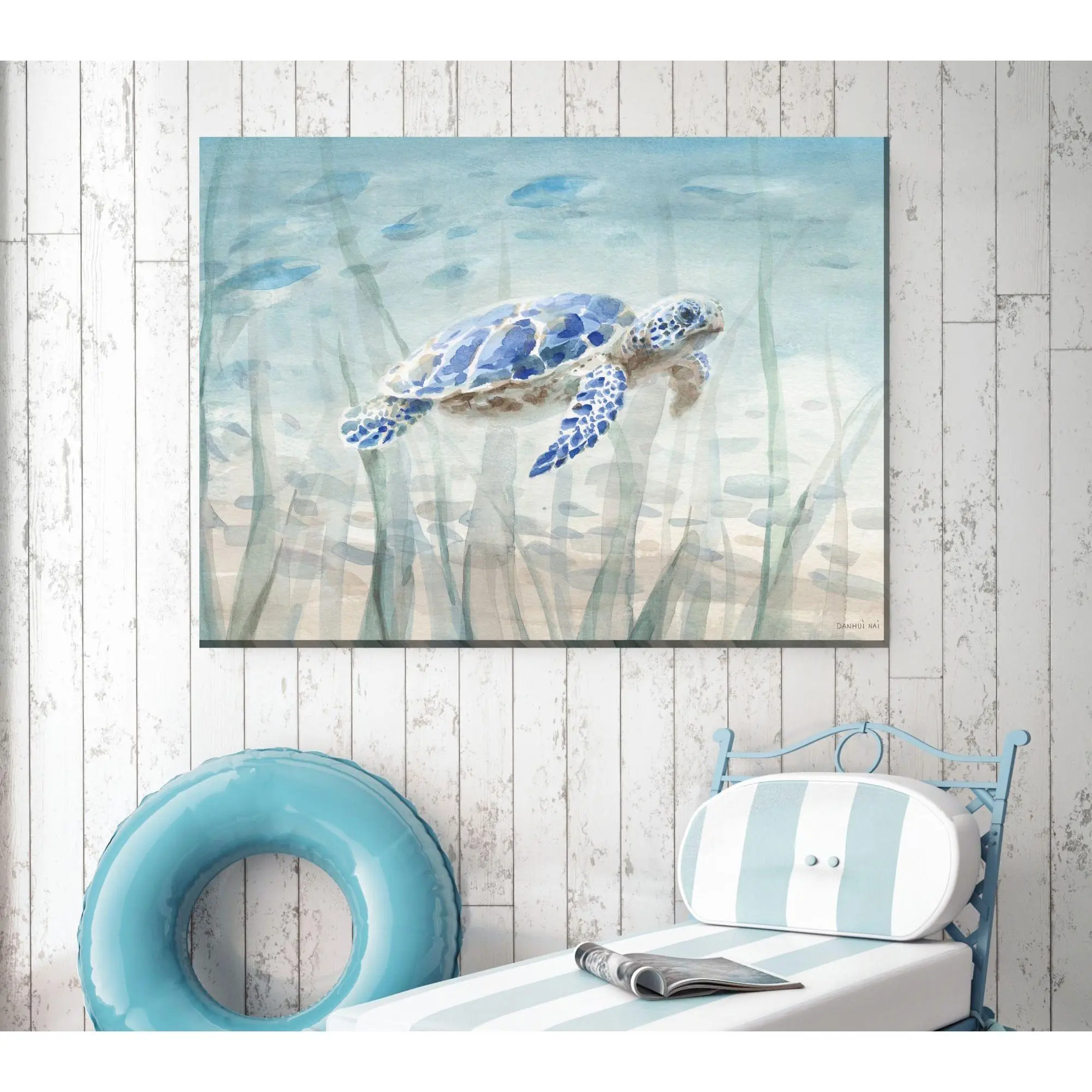 West of the Wind Under the Sea Outdoor Canvas Art 40x30