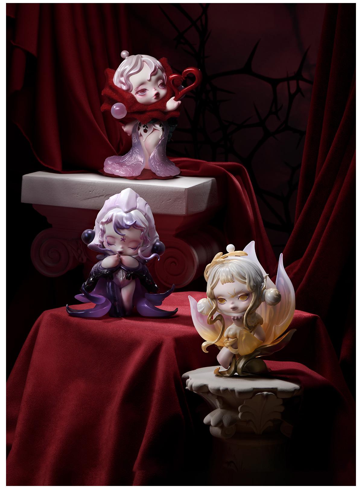 (TAP105) POP MART SKULLPANDA Petals in Four Acts Series Figures