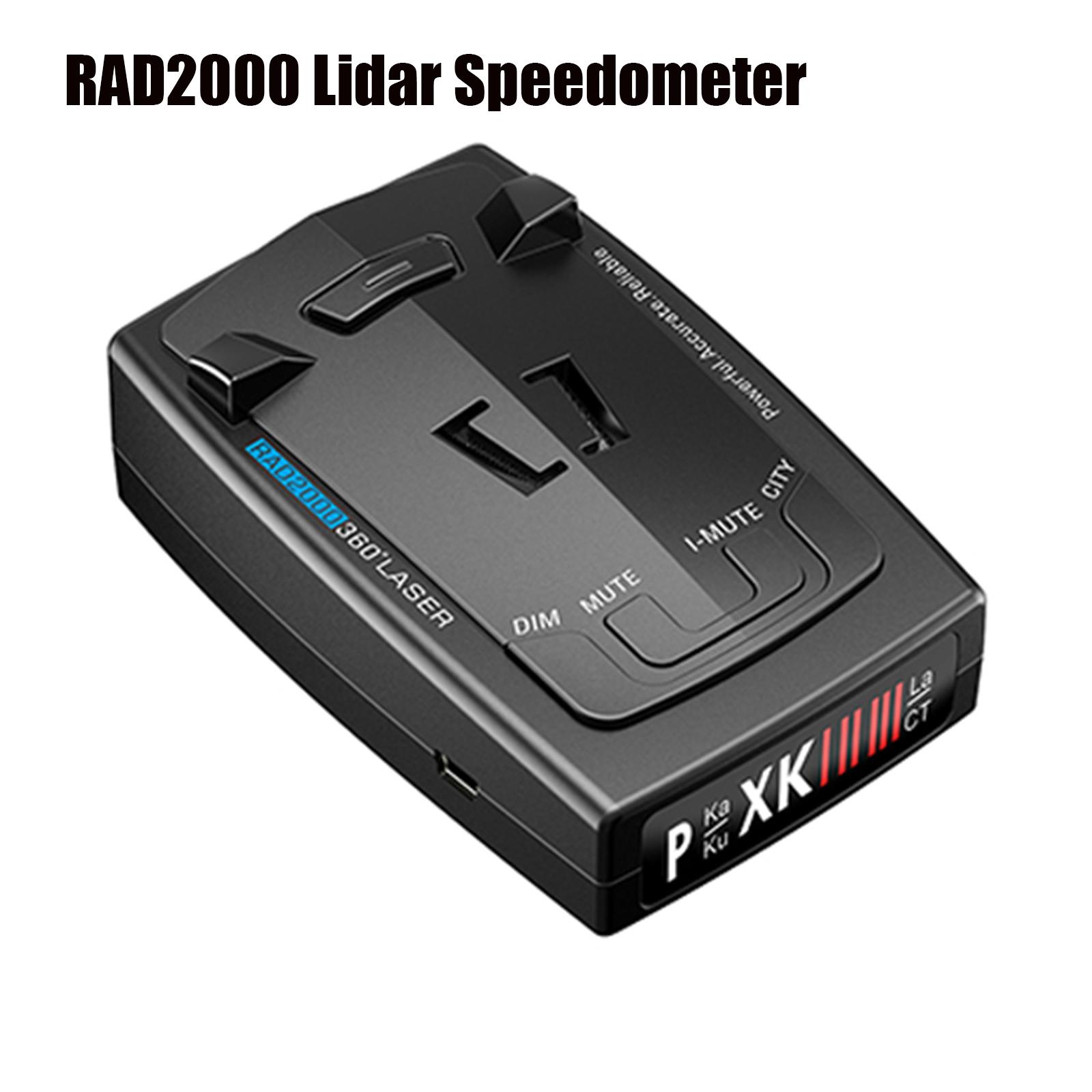 RAD2000 car laser alert detector model