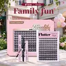Flutter | Kisslily Volume Lashes DIY Lash Clusters for Bold Dramatic Look | Lyra style Lashes with Ultra-Dense,Invisible band,Waterproof，Long-Lasting for a Flawless,Volumious Look | Trendy&Must-Have Downy Lash Clusters Makeup #tiktokshopstockup familyfun