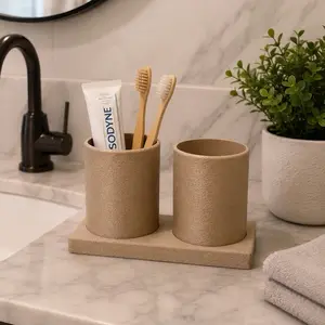 Multi-Functional Bathroom Organizer, Countertop Storage Solution for Toiletries, Compact Space-Saving Shelf